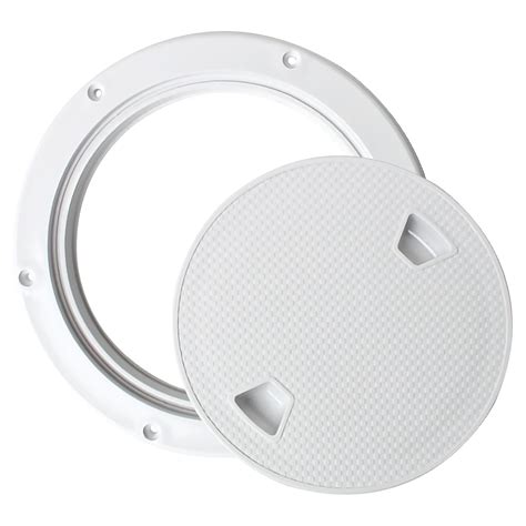Rhinenet 8 inch Round Boat Hatch Cover Marine Hatches Deck Plate Non ...
