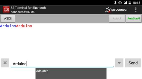 Arduino Bluetooth 的图像结果