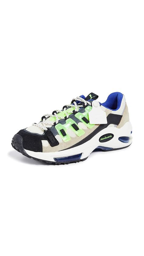 Buy PUMA Cell Endura Sankuanz Sneaker Cloud Cream/Green Gecko/Puma ...
