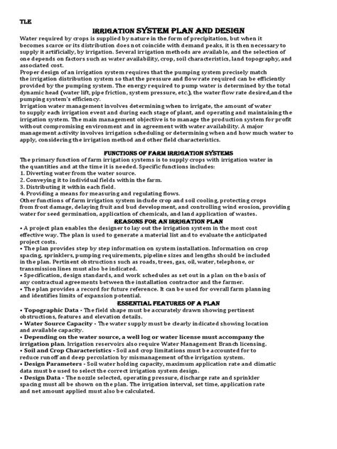 Image result for Types of Irrigation Project PDF