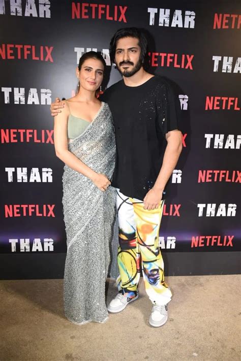 ‘थार' की स्क्रीनिंग पर साथ नज़र आए फातिमा सना शेख, अनिल कपूर और ...