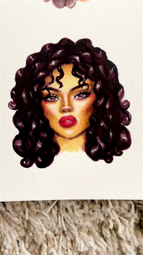 Image result for Curly Hair Drawing Tutorial