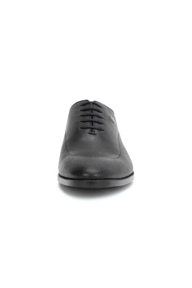 Buy Men Black Leather Oxford Shoes Online - 702729 | Louis Philippe