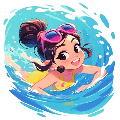 Swim Cartoon 的图像结果