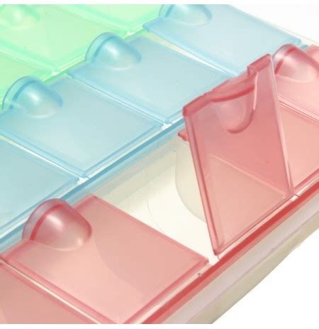 21 Grids Plastic Square Storage Box Case Components Organiser [Good Qu