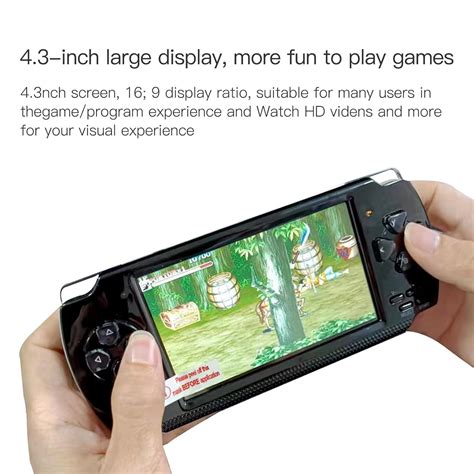 Buy Retro Handheld Video Game Console, 4.3 Screen 8GB Game Console ...