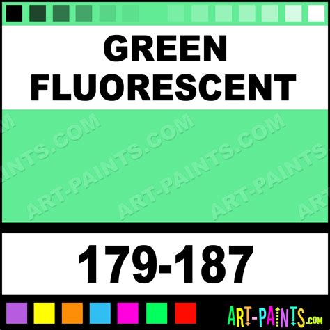 Green Fluorescent Costume Body Face Paints - 179-187 - Green ...
