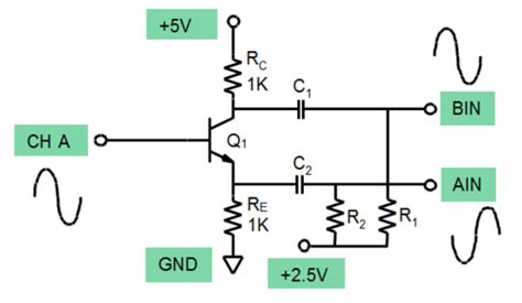 Activity: Phase Splitter Circuit - ADALM1000 [Analog Devices Wiki]