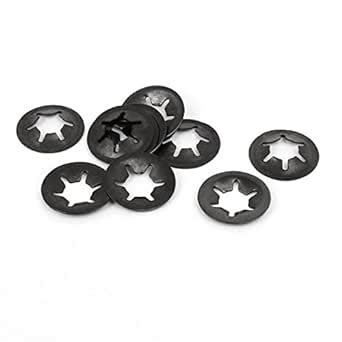 3NH® 8mm x 18mm Internal Tooth Starlock Star Lock Locking Washers 10PCS ...