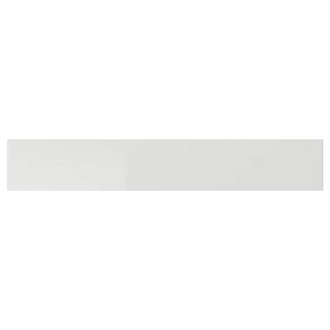 RINGHULT Drawer front, high-gloss light grey, 60x10 cm - IKEA