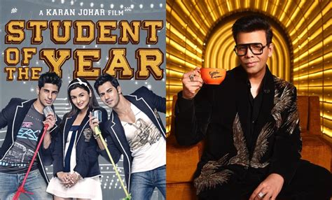 Karan Johar Roasts His Own Movie ‘Student Of The Year’ On KWK: The ...