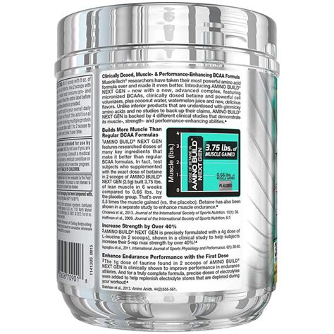 MT PERFORMANCE SERIES AMINO BULD NEXT GEN 30 SERVINGS 276 G ICY | India ...