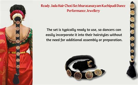 VAMA FASHIONS Bridal False Hair Choti Poola Jada Billalu Hair Half Moon ...