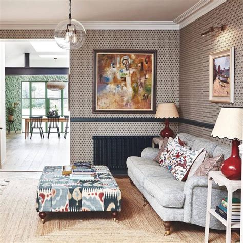 17 Trending Living Room Wallpaper Ideas to Elevate Your Home ...