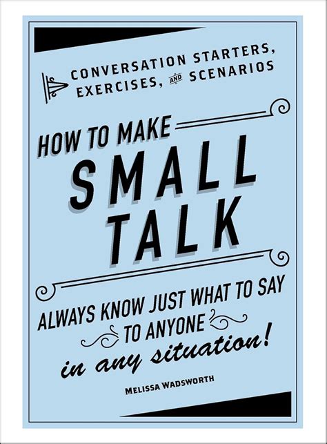 Image result for Small Talk Conversation Starters
