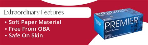 Premier 2 Ply 200 Pulls Facial Tissue Paper Box, (Car Tissue, Travel ...