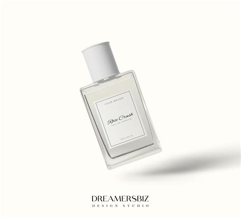 Perfume Bottle Label Template, Editable Perfume Label Template ...