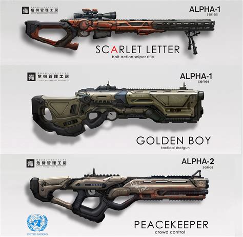 sci-fi weapons