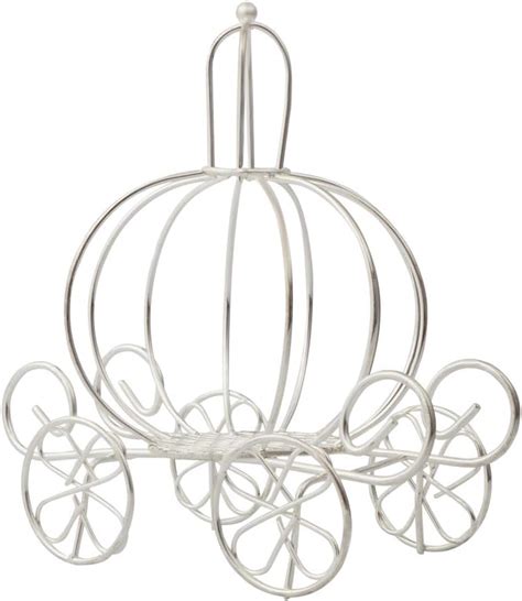 Buy Sliver & Gold Wire Cinderella Carriage Centerpiece for Wedding Baby ...