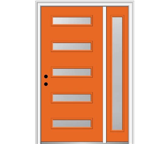 MMI DOOR Spotlights 48-in x 80-in Fiberglass Full Lite Right-Hand ...