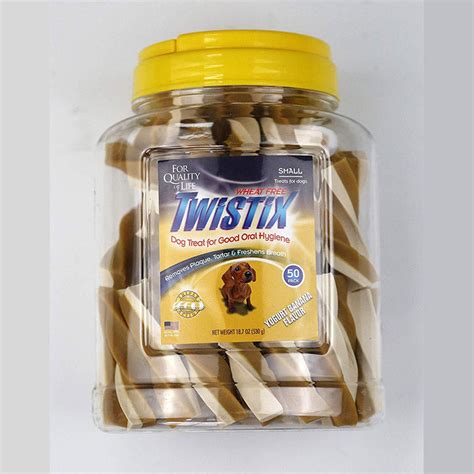 Twistix Canister Yogurt Banana 50 Sticks – PETOLY