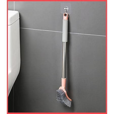 Wolpin Multipurpose Angular Toilet Cleaner Brush Bathroom Floor ...
