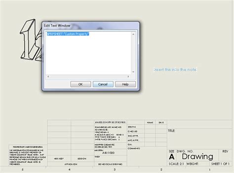 Smart Notes in SolidWorks Drafting 的图像结果