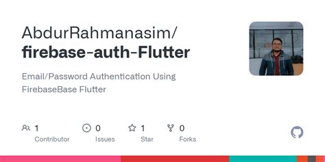 Flutter Firebase Authentication 的图像结果