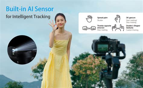 FEIYU TECH SCORP 2 Combo[Official] Camera Gimbal Stabilizer,Built-In AI ...