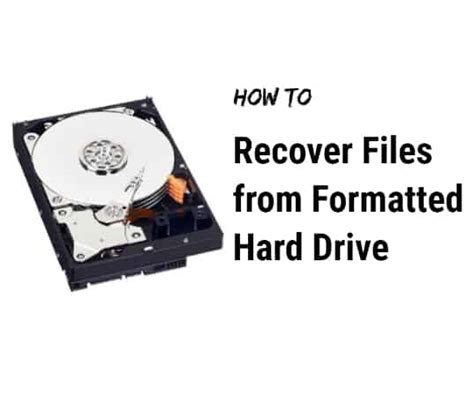 Image result for How to Recover Formatted Hard Drive Files Using Cmd