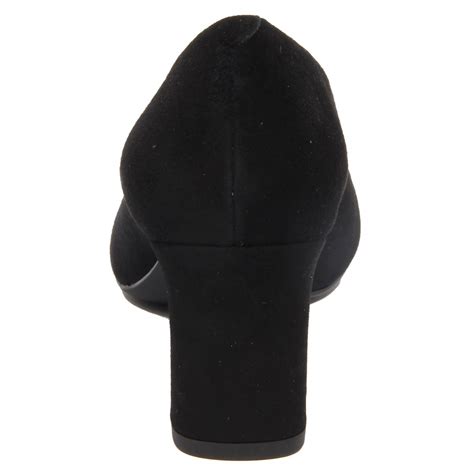 G3744 decollete donna UNISA black suede shoes women