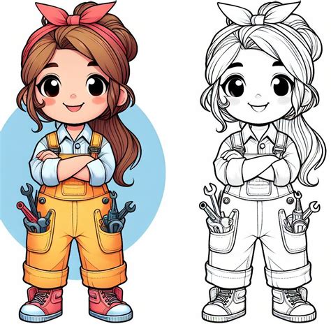 Mechanic Coloring Pages 的图像结果