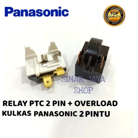 Promo RELAY PTC 2 PIN + OVERLOAD KULKAS PANASONIC 2 PINTU - Kab. Bekasi ...