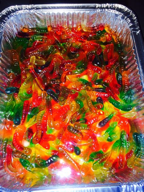 Gummy Worms In Jello at Terri Kent blog