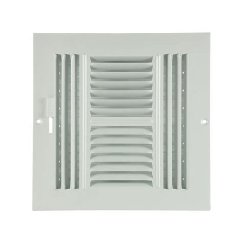 Ceiling/Wall, 9 3/4 in H, Sidewall/Ceiling Register - 4MJH3|4MJH3 ...