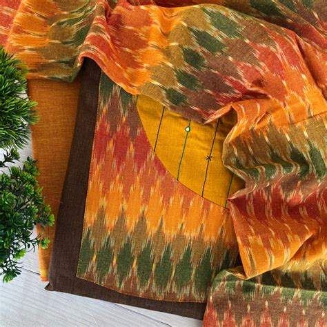 Ikkat Suits – Prakriti handloom