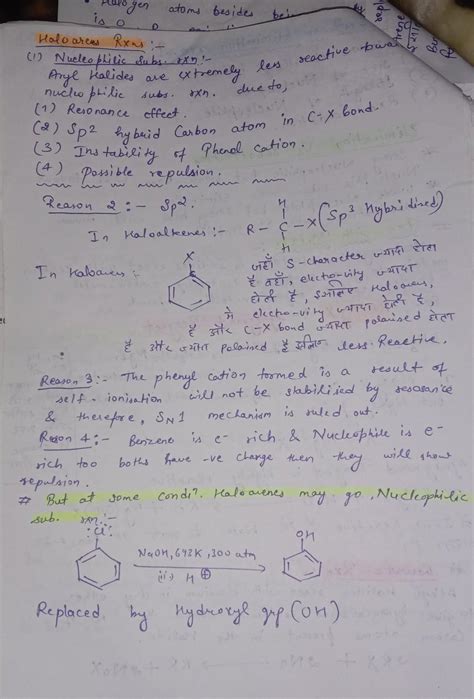 Assertion Aryl halides undergo nucleophilic substitution with ease ...