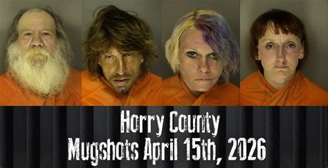 Horry County Mugshots April 15th, 2026 - WFXB