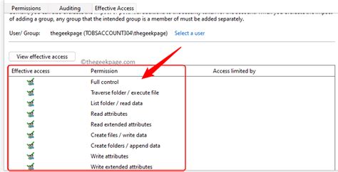 Advanced Security Setting for Local Disk C 的图像结果