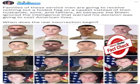 Fact Check: Photos of US soldiers killed in 2017 aircraft crash shared ...