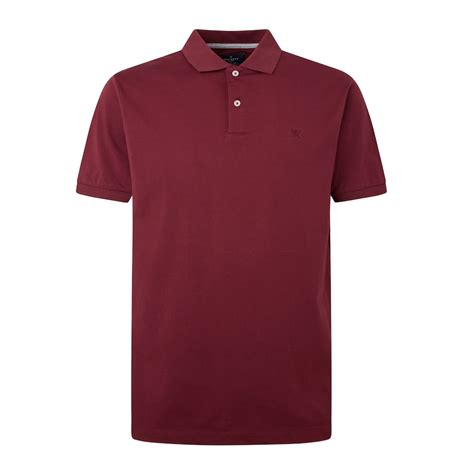 Buy Men Red Solid Polos Online at The Collective - 757749
