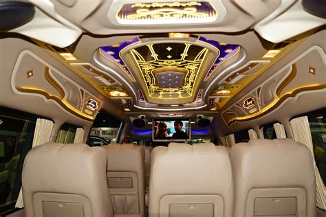 Toyota Hiace high end interior modifications at the 32nd Thailand ...