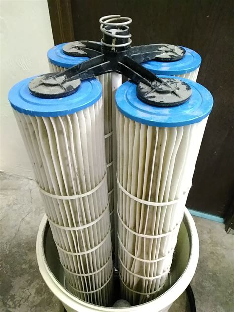 Pentair EC-188594 Quad DE 100 sq. ft. Cartridge Style DE Pool Filter - Limited 788379500627 | eBay