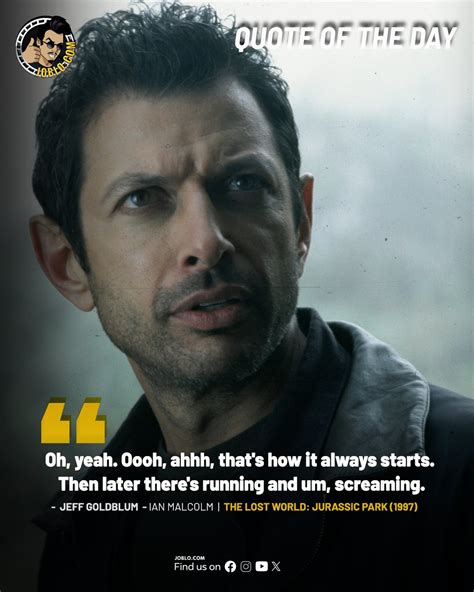 Jurassic Park World Quotes Jurassic Park Quote Posters For Sale