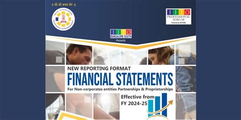 Finalization of Financial Statements for non-corporates with new ...