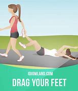 Image result for drag your feet 拖延时间