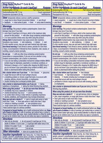 Vicks Severe Dayquil & Nyquil Cough, Cold & Flu Relief – CareSoul