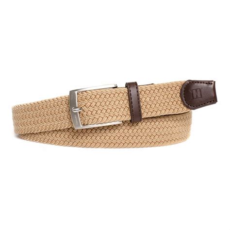 Tresanti Erling Beige Men's Braided Belt from Ties Planet UK