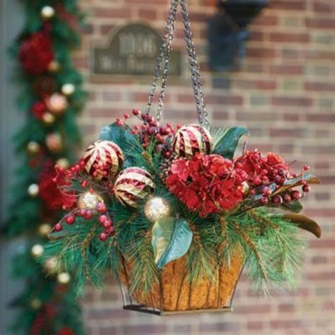 Hanging Basket Ideas For Christmas at Keith Flores blog