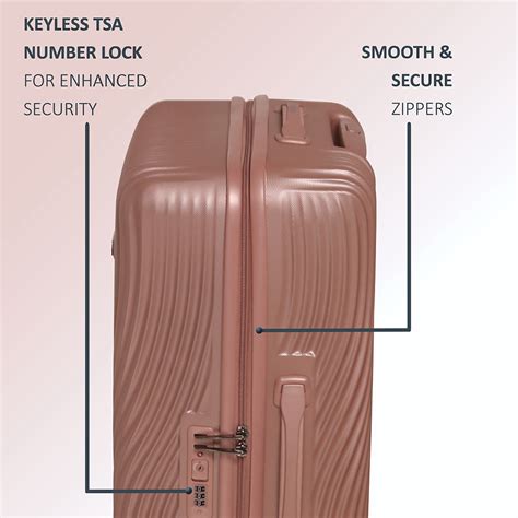 Milano Polycarbonate Luggage Trolley Bag – ROMEING